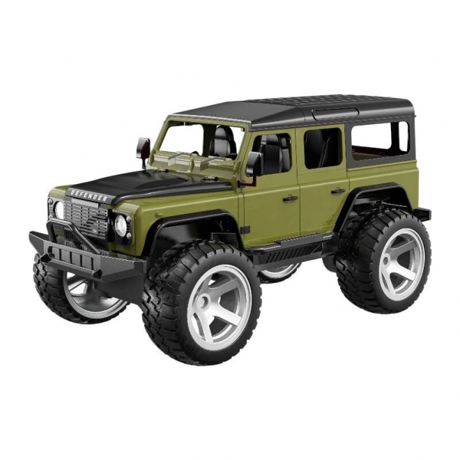 RC avto na daljinsko upravljanje 1:14 Double Eagle (temno zeleno) Land Rover Defender E362-003