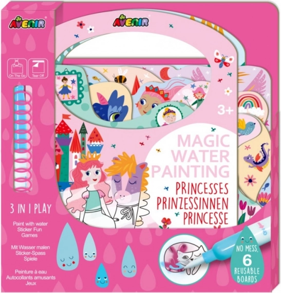 Magično vodno slikanje – Princesa