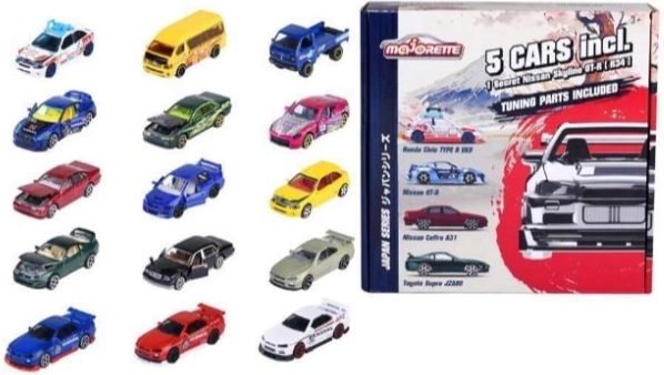 Majorette Bonus Pack Japan serija - Set vozil