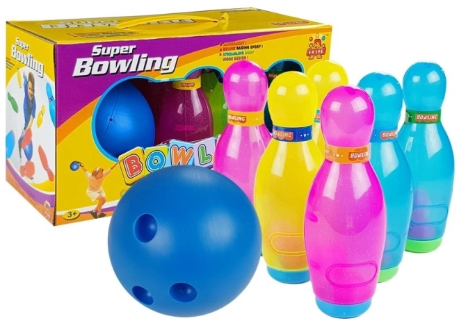 Barvni komplet za bowling za otroke