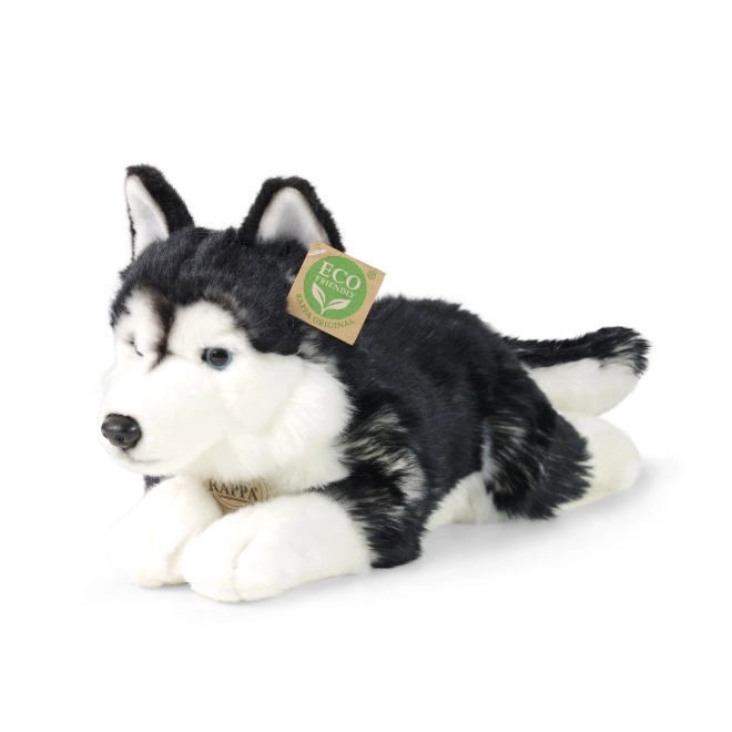 Plišasti pes husky 36 cm EKOLOŠKO
