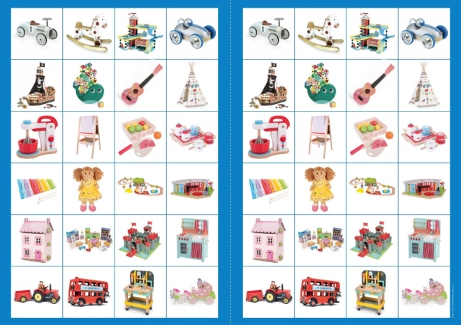 2Kids Toys papirnato spominsko igro – lesene igrače