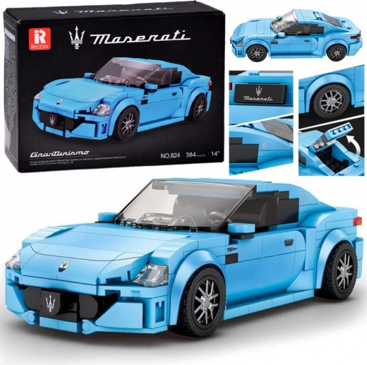 Tehničen gradbeni set MASERATI GranTurismo – licenciran model avtomobila, 384 kosov