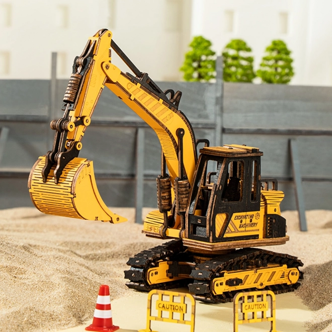 RoboTime lesene 3D puzzle - Bager