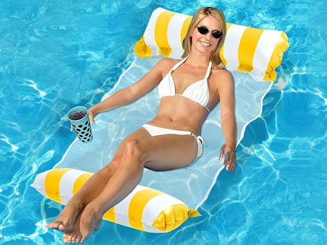 Napihljiva blazina hanak za bazen in plažo