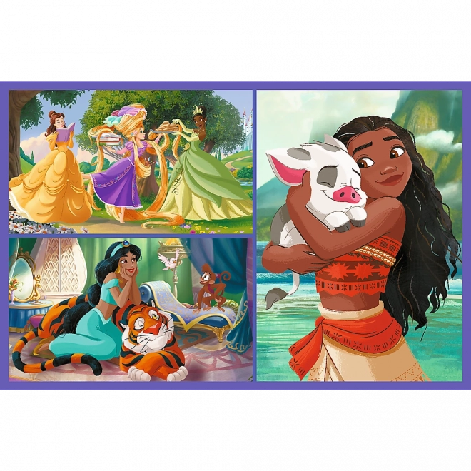Sestavljanka 2x70 Pravljični dnevi Disney Princeske