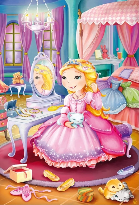 SCHMIDT Puzzle Pravljične princese 3x24 kosov