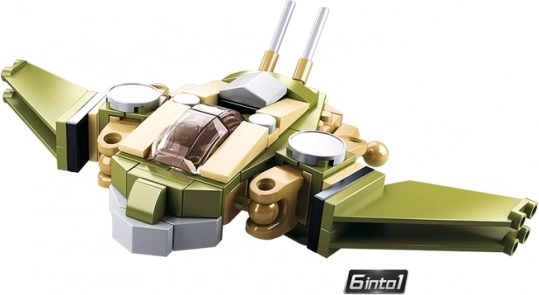 Gradbeni set Sluban King of Land Force - Vojaški robot