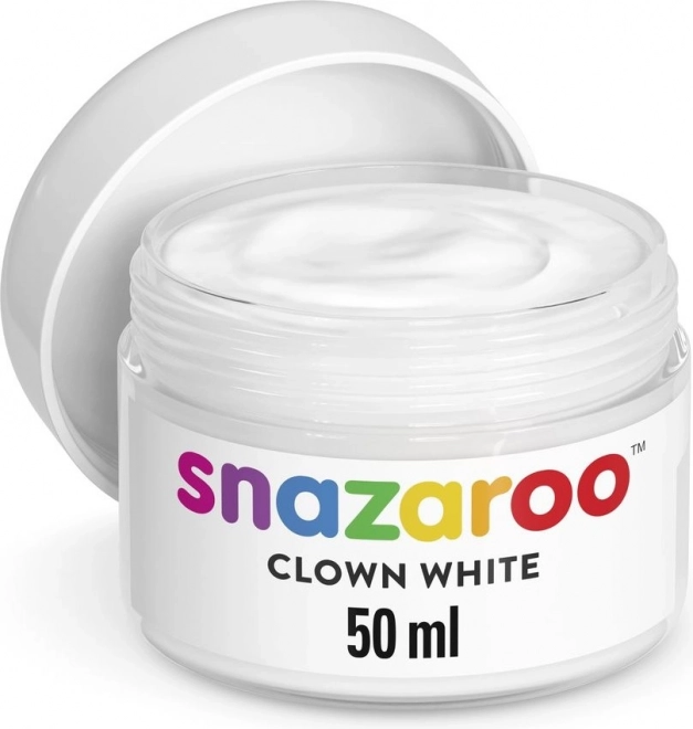 SNAZAROO Barva za obraz Klovnovska bela 50ml