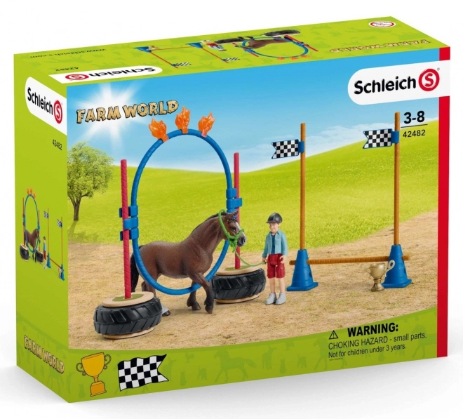 Schleich Farm World Agility Tekmovanje za Ponije