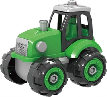 Realističen zeleni traktor