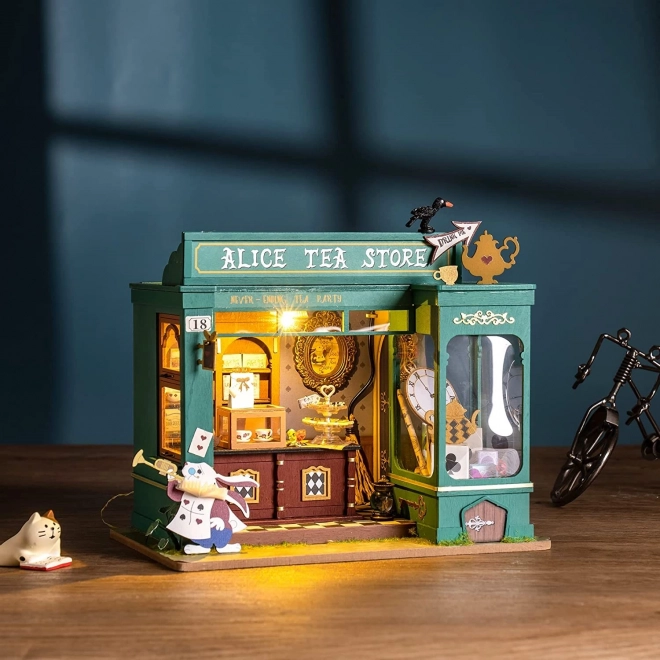 RoboTime miniatura hiške - Trgovina s čajem