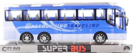 Modri avtobus na vztrajnik