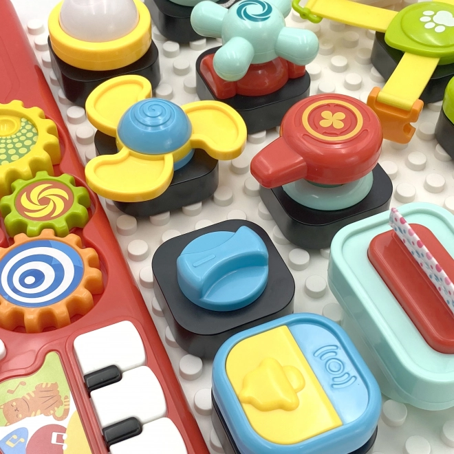 Woopie Montessori Otroški Barvni Manipulacijski Panel