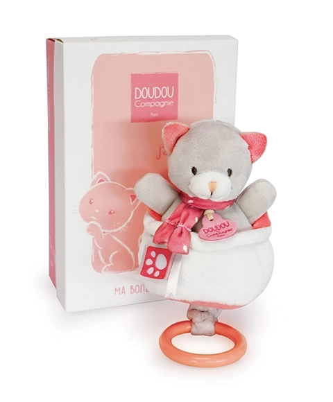 Doudou plišasta glasbena igrača 20 cm