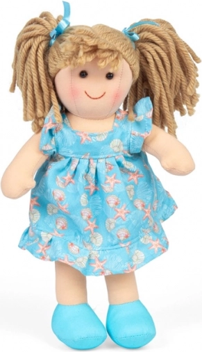 Bigjigs Toys tekstilna punčka Maisie 25 cm