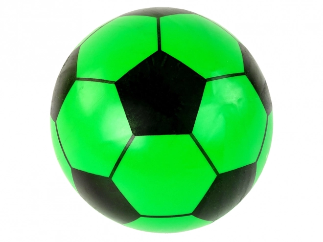 Zeleni črni gumijasti balon velik 23 cm lahek