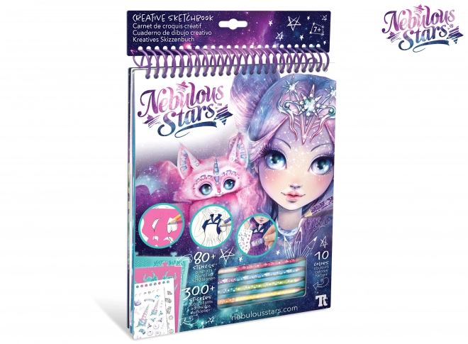 Nebulous Stars Kreativni sketchbook