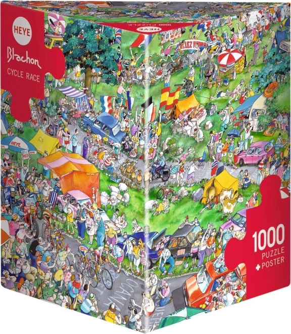 HEYE Puzzle Kolesarska dirka 1000 kosov