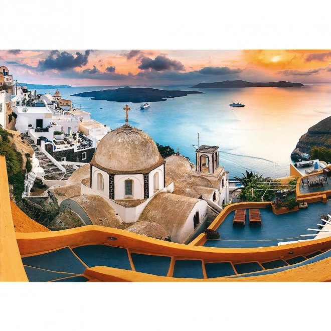 Sestavljanka 1000 kosov – Pravljični SANTORINI Trefl