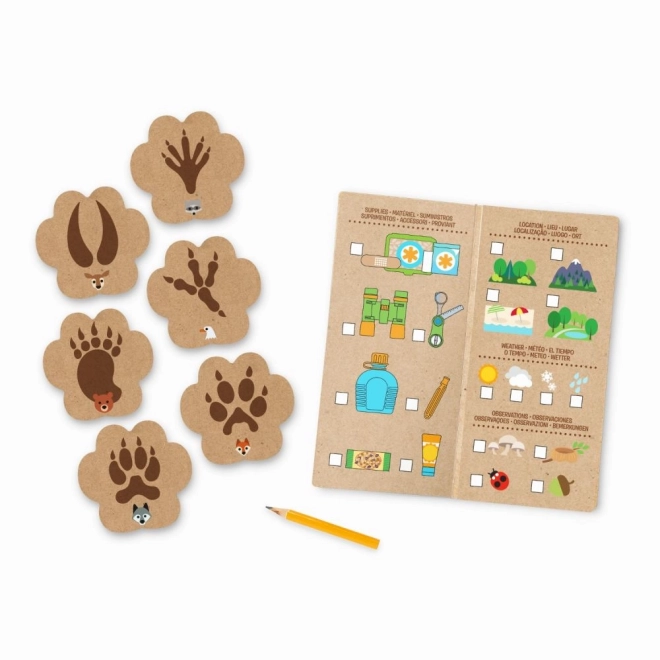 igralni set za male raziskovalce z nahrbtnikom Melissa & Doug Let's Explore