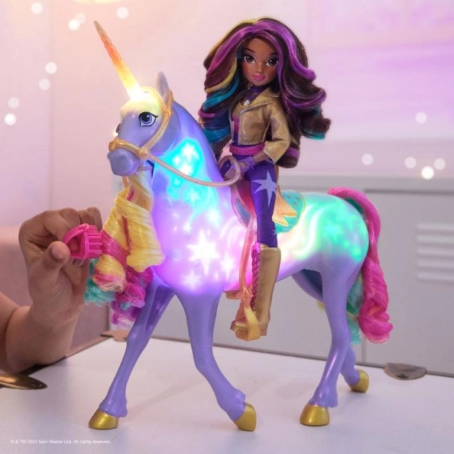 ACADEMIJA SAMOROGOV SVETLEČI SAMOROG WILDSTAR S PUNČKO SOFIA 24cm
