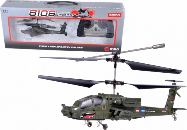 Zelena vojaška helikopterja SYMA