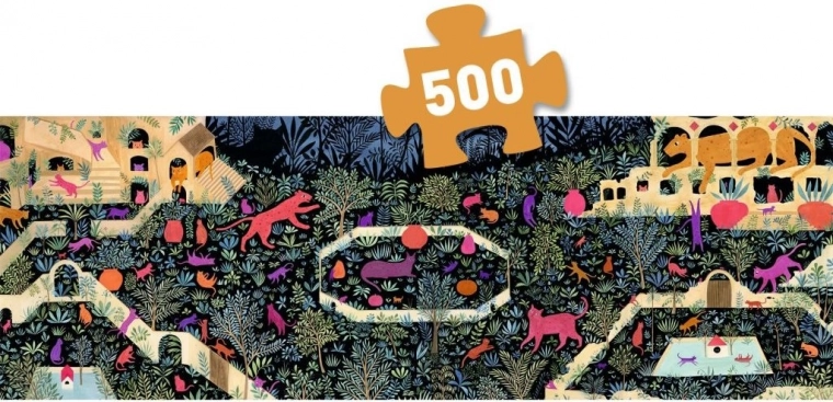 Djeco sestavljanka Kraljestvo mačk – 500 koščkov