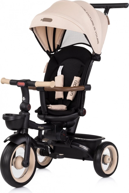 Chipolino tricikel s strešico Urban 2v1 Biscotta