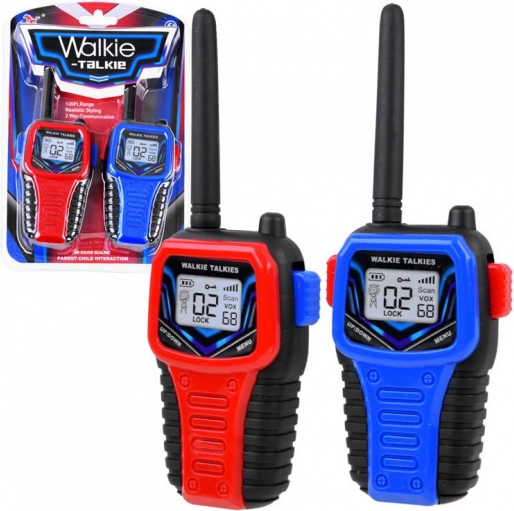 Komplet otroških walkie-talkiejev z dosegom do 35 m (2 kosa)