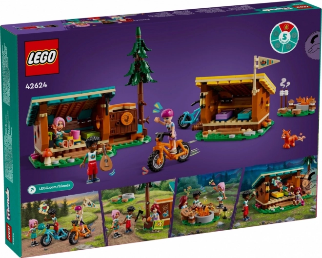 LEGO Friends 42624 Udobne brunarice na pustolovskem taboru