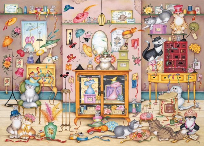 GIBSONS Puzzle Hettyjini klobuki 500 kosov
