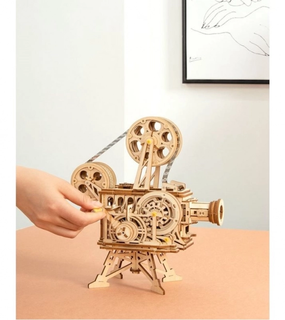 RoboTime 3D lesene mehanske uganke Filmski projektor