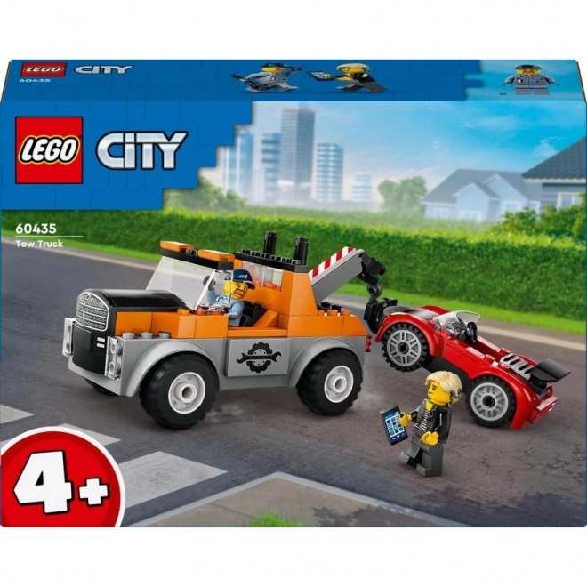 LEGO City 60435 Vlečno vozilo in popravilo športnega avtomobila