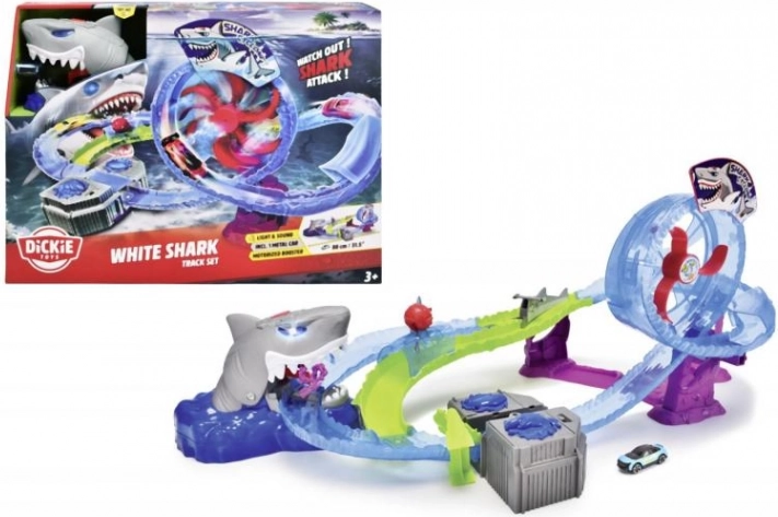 Avtocesta White Shark z zanko in svetlobnimi učinki