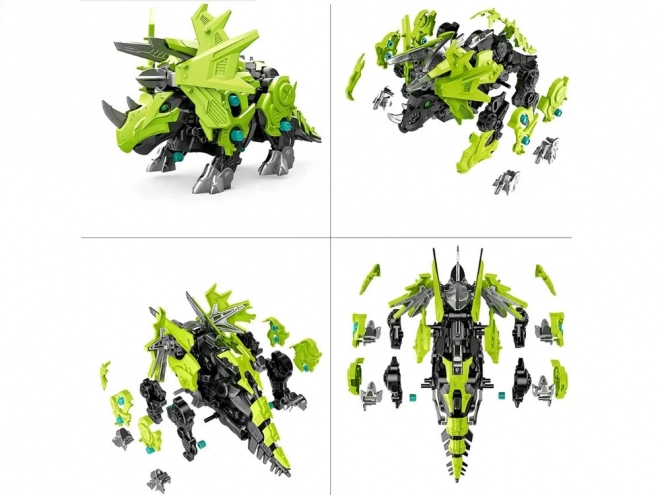 Premični model mehanskega robota Triceratops