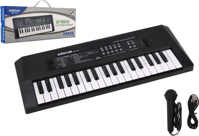 Elektronske klaviature BigFun s 37 tipkami in mikrofonom