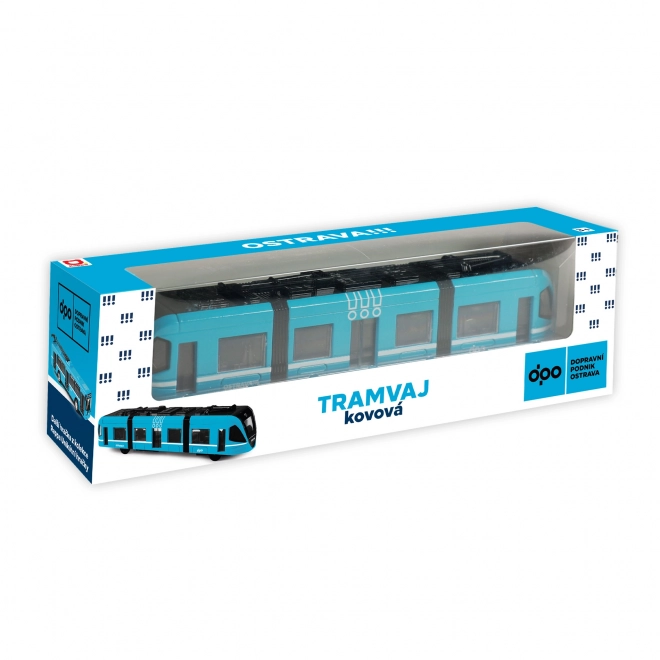 Kovinska sodobna tramvaj DPO Ostrava 23 cm