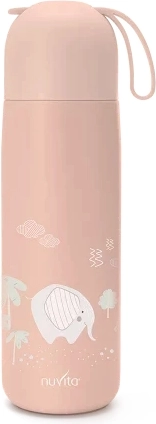 Termovka s silikonskim držalom 400 ml, English Rose