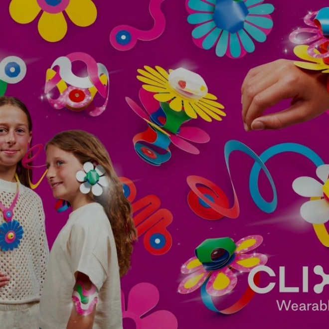 Clixo Jewelry Pack Kreativni paket kock za izdelavo nakita - 28 kos