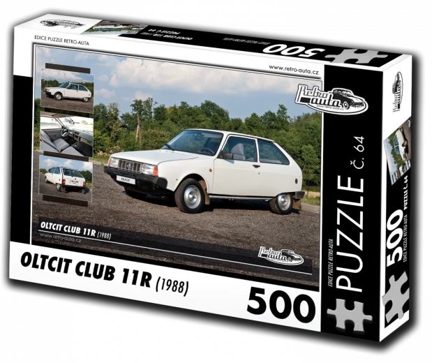 Sestavljanka RETRO-AVTOMOBILI Oltcit Club 11R (1988) – 500 kosov
