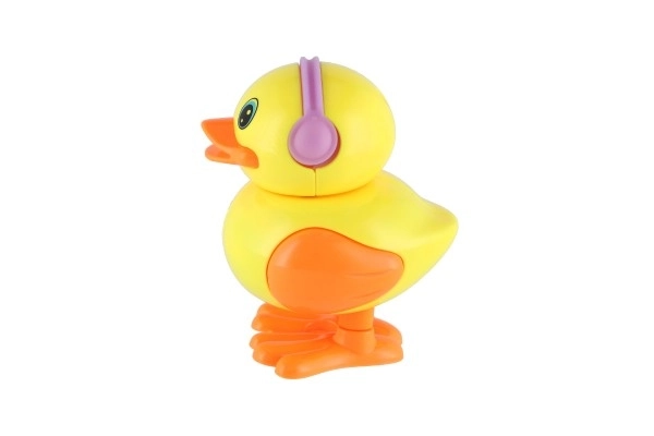 Skakalna plastična račka na ključek