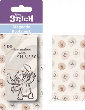 magnetni knjižni označevalnik Lilo in Stitch Happy