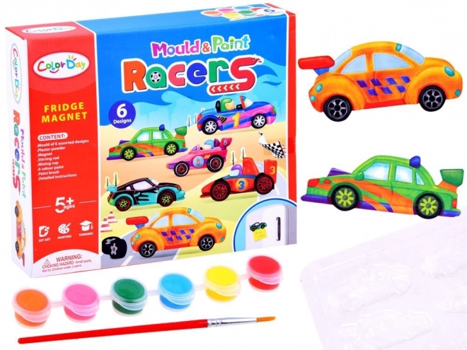 Ustvarjalni set z magneti Avtomobili