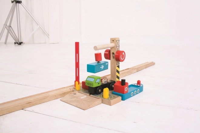 Bigjigs Rail Kontejnersko prekladišče