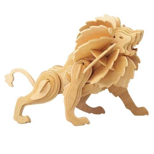 Lesna Obrt Lesena 3D sestavljanka Lev