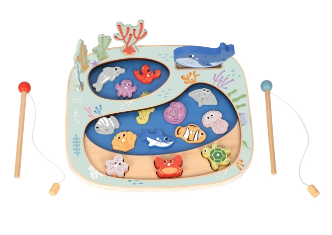 Ribolovna igrača Tooky Toy Montessori