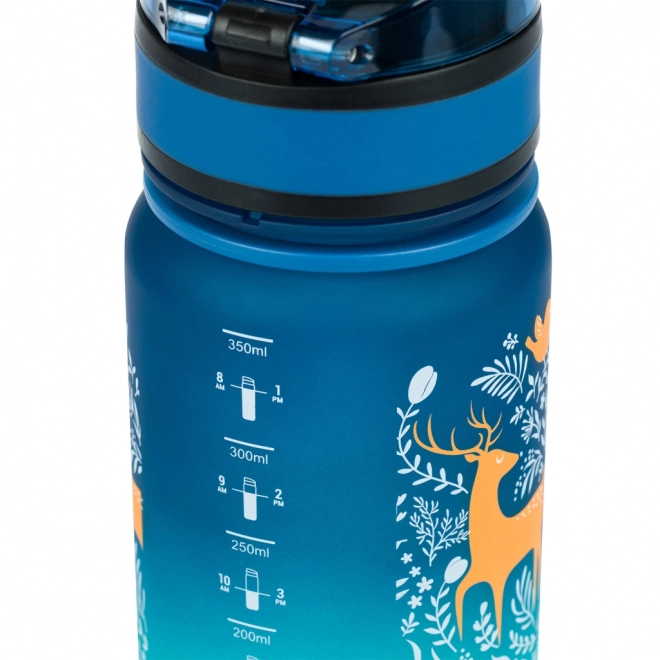 BAAGL Tritanova steklenica za pitje Gradient Les 350 ml