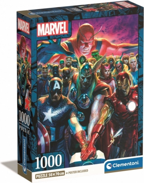 Sestavljanka 1000 kosov Marvel Avengers