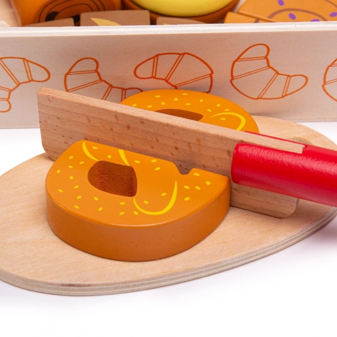 Bigjigs Toys Kruhci pecivo v škatli